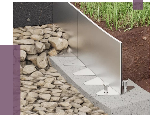 Изготовление металлических бордюров в Томске от 8195 руб. | ПРОЛЁТ-Тмс