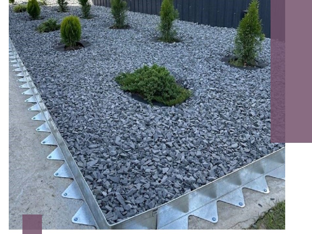 Оцинкованные металлические бордюры под заказ в Томске