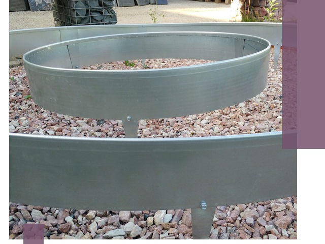 Нержавеющие бордюры под ключ в Томске — изготовление и монтаж