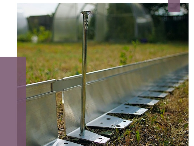 Металлические бордюры для газона в Томске от 4589 руб. | ПРОЛЁТ-Тмс