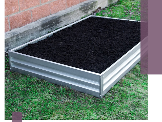 Металлические бордюры для грядок в Томске: прочность и аккуратность