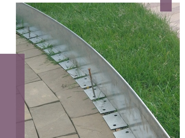 Металлические бордюры для тротуаров в Томске от 9288 руб.