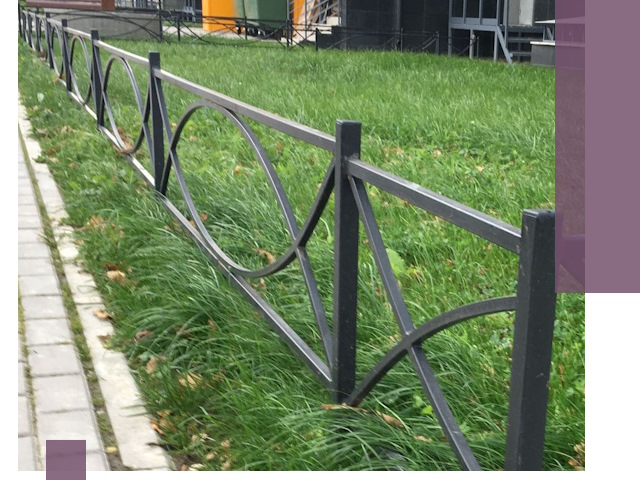 Газонные ограждения из металла в Томске — монтаж и продажа