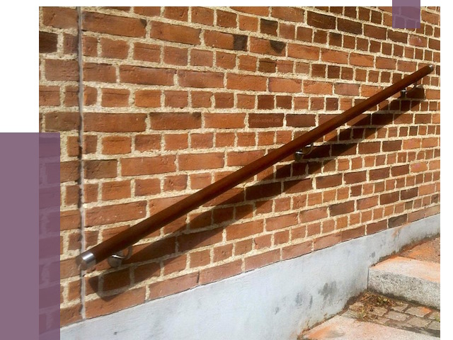 Изготовление пристенных поручней в Томске от 4753 руб. — ПРОЛЁТ-Тмс