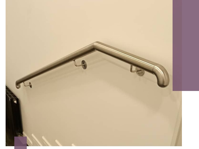 Изготовление пристенных поручней в Томске под ключ за сроки