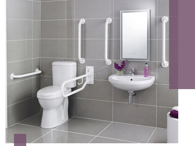 Поручни для санузлов в Томске: установка, ремонт и монтаж